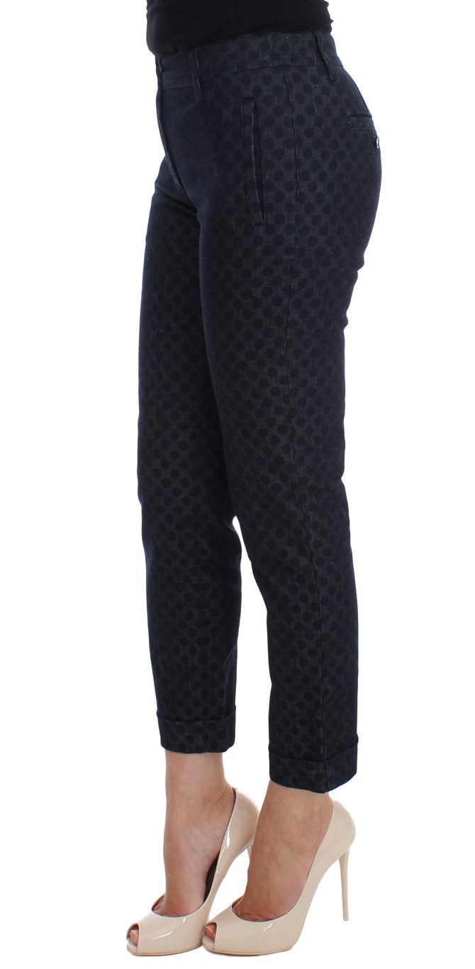 Dolce & Gabbana Polka Dotted Slim Capris Jeans Dolce & Gabbana