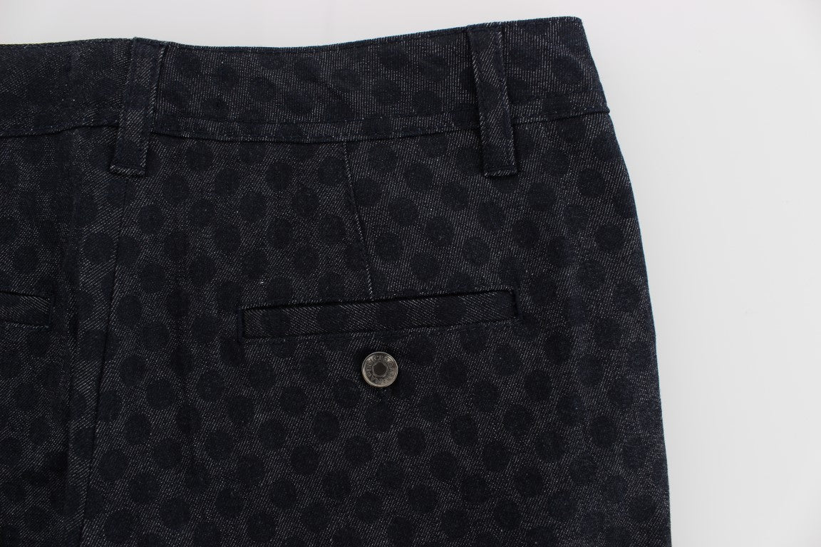 Dolce & Gabbana Polka Dotted Slim Capris Jeans Dolce & Gabbana