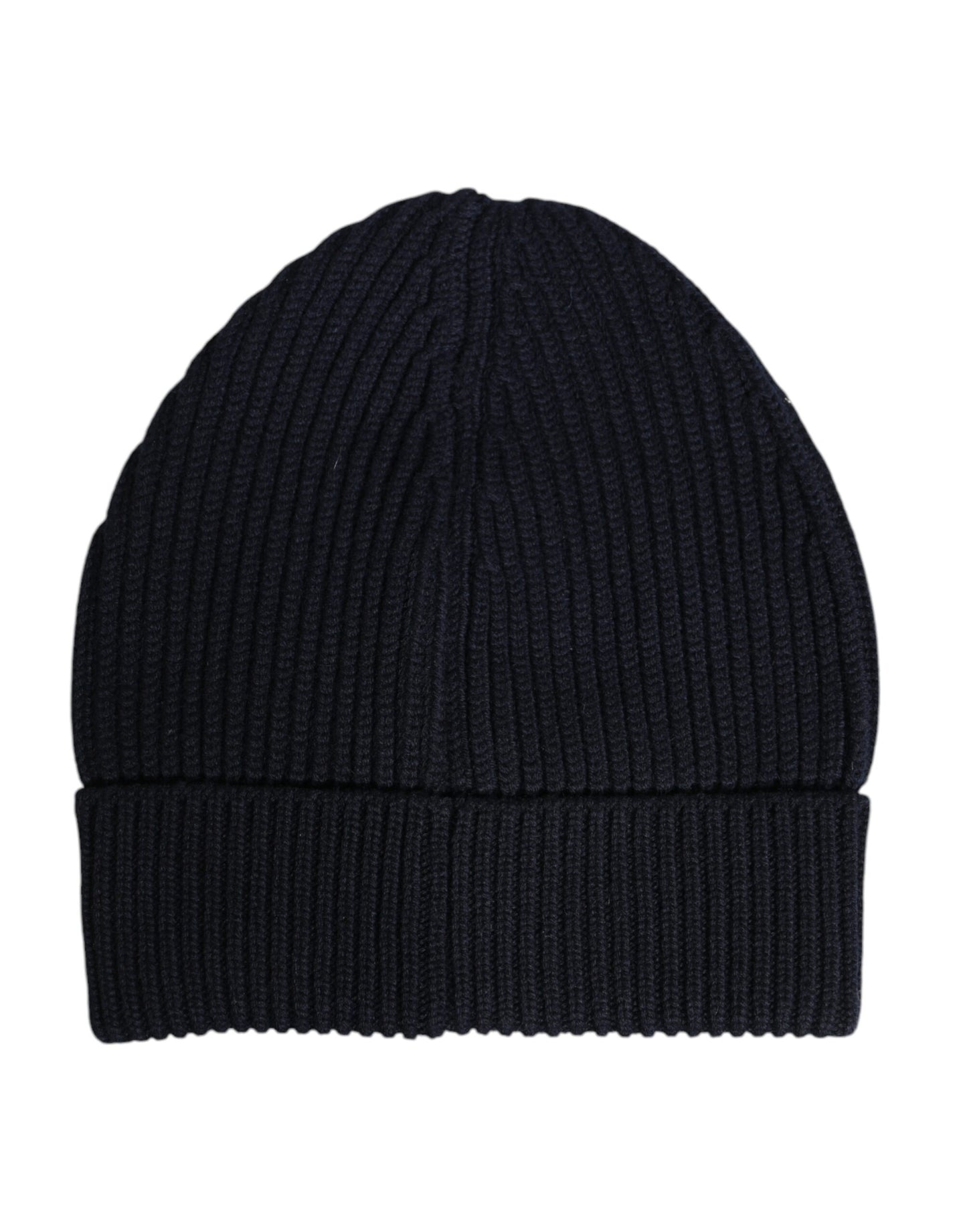 Dolce & Gabbana Black Cashmere Knitted Winter Beanie Hat Dolce & Gabbana