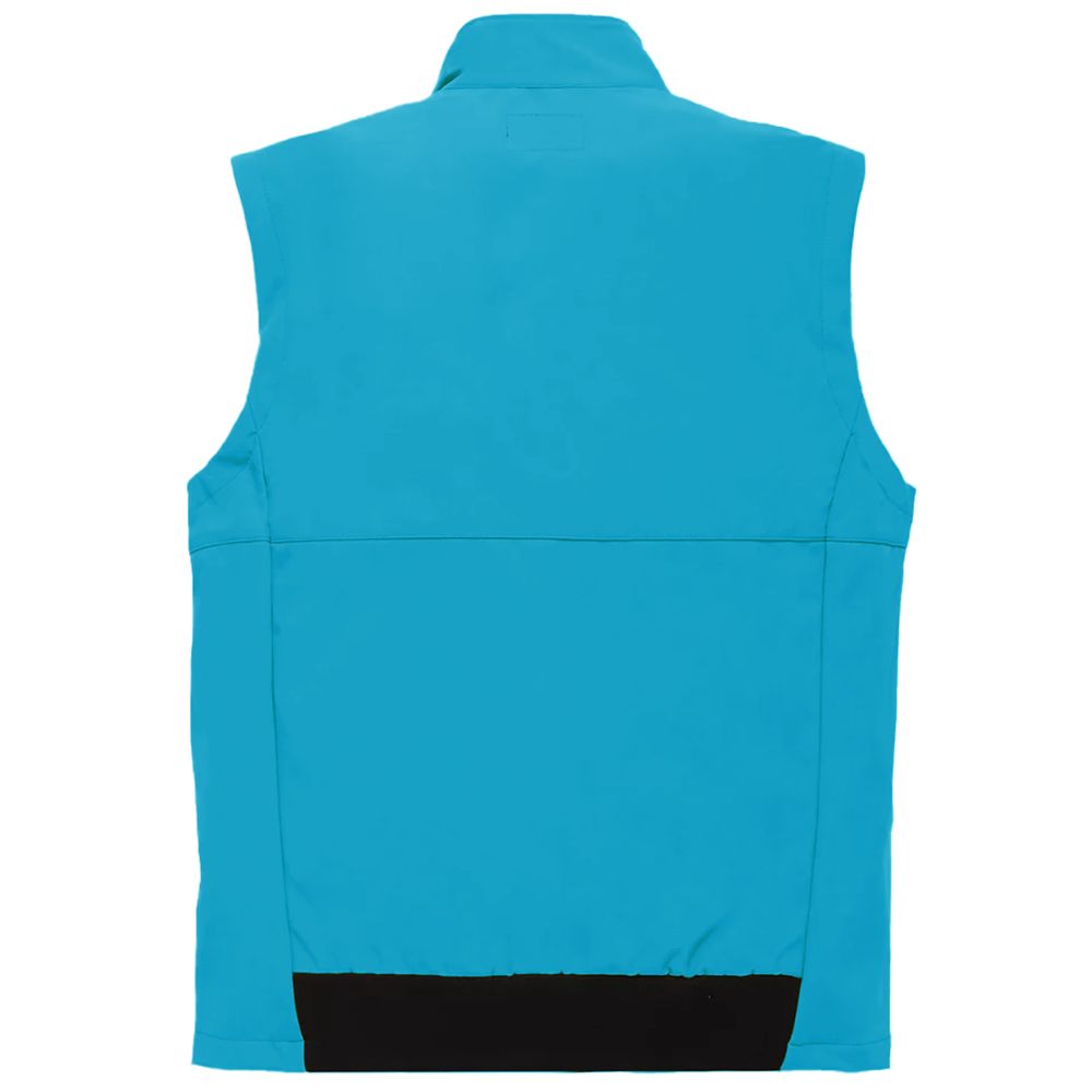 Refrigiwear Light Blue Polyester Men Vest Refrigiwear
