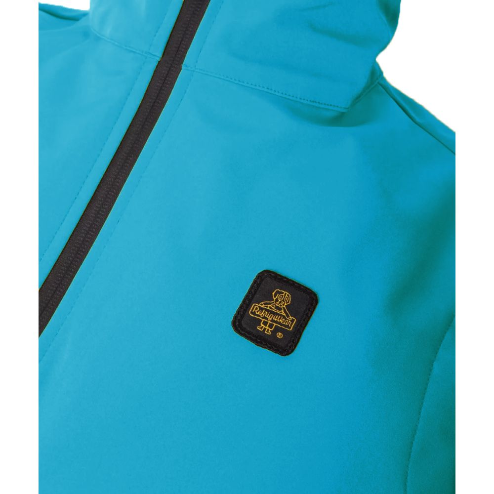 Refrigiwear Light Blue Polyester Men Vest Refrigiwear