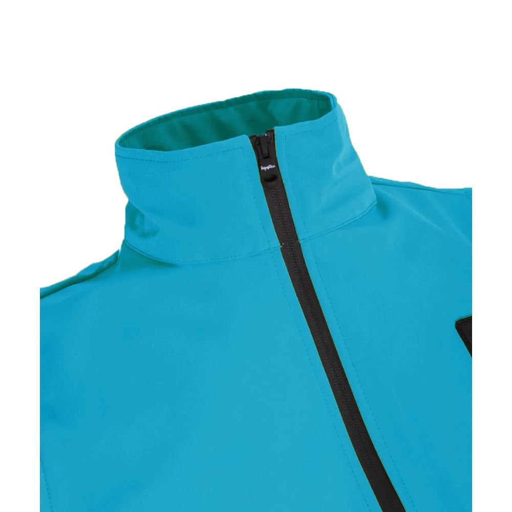 Refrigiwear Light Blue Polyester Men Vest Refrigiwear