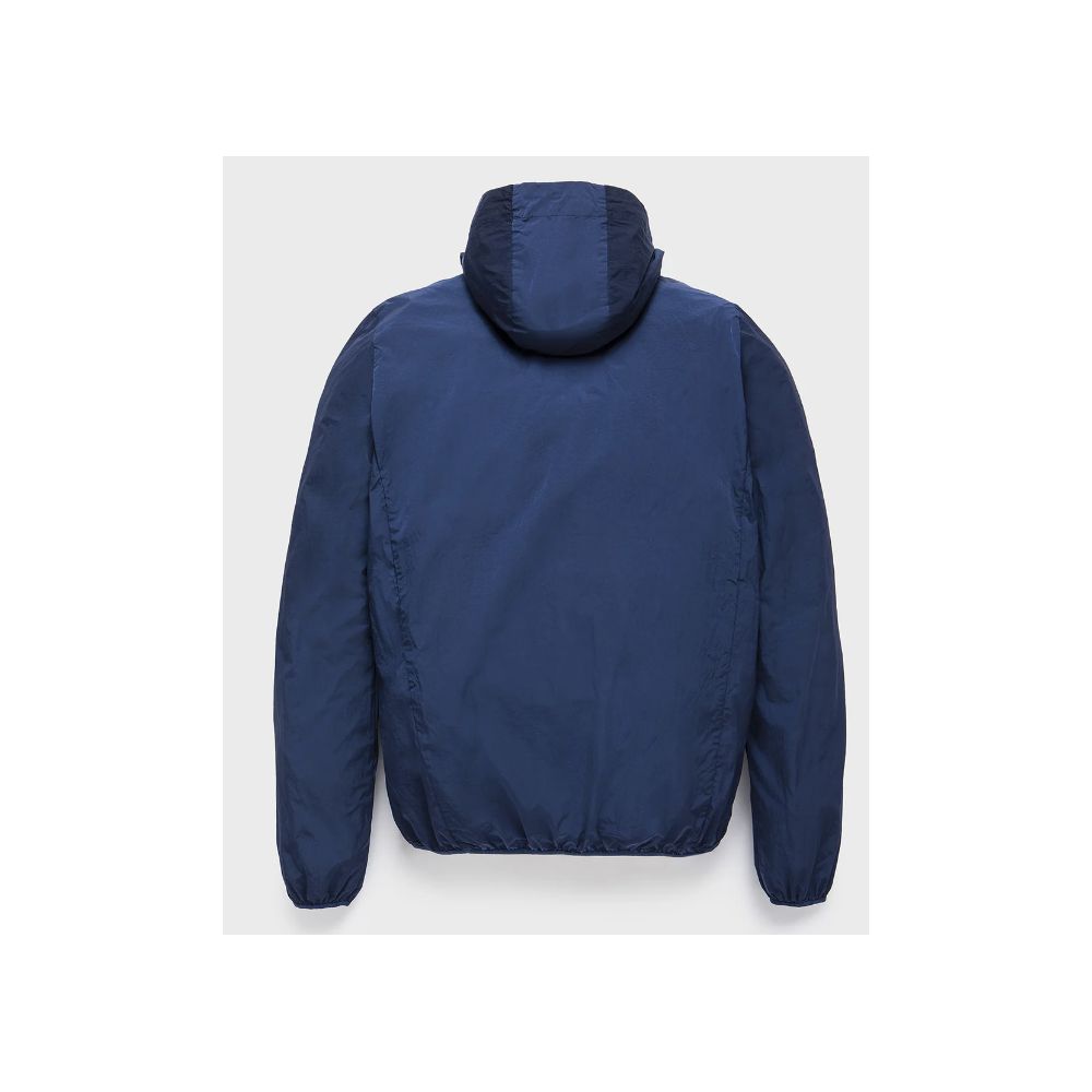 Refrigiwear Blue Polyamide Men's Summer Jacket Refrigiwear