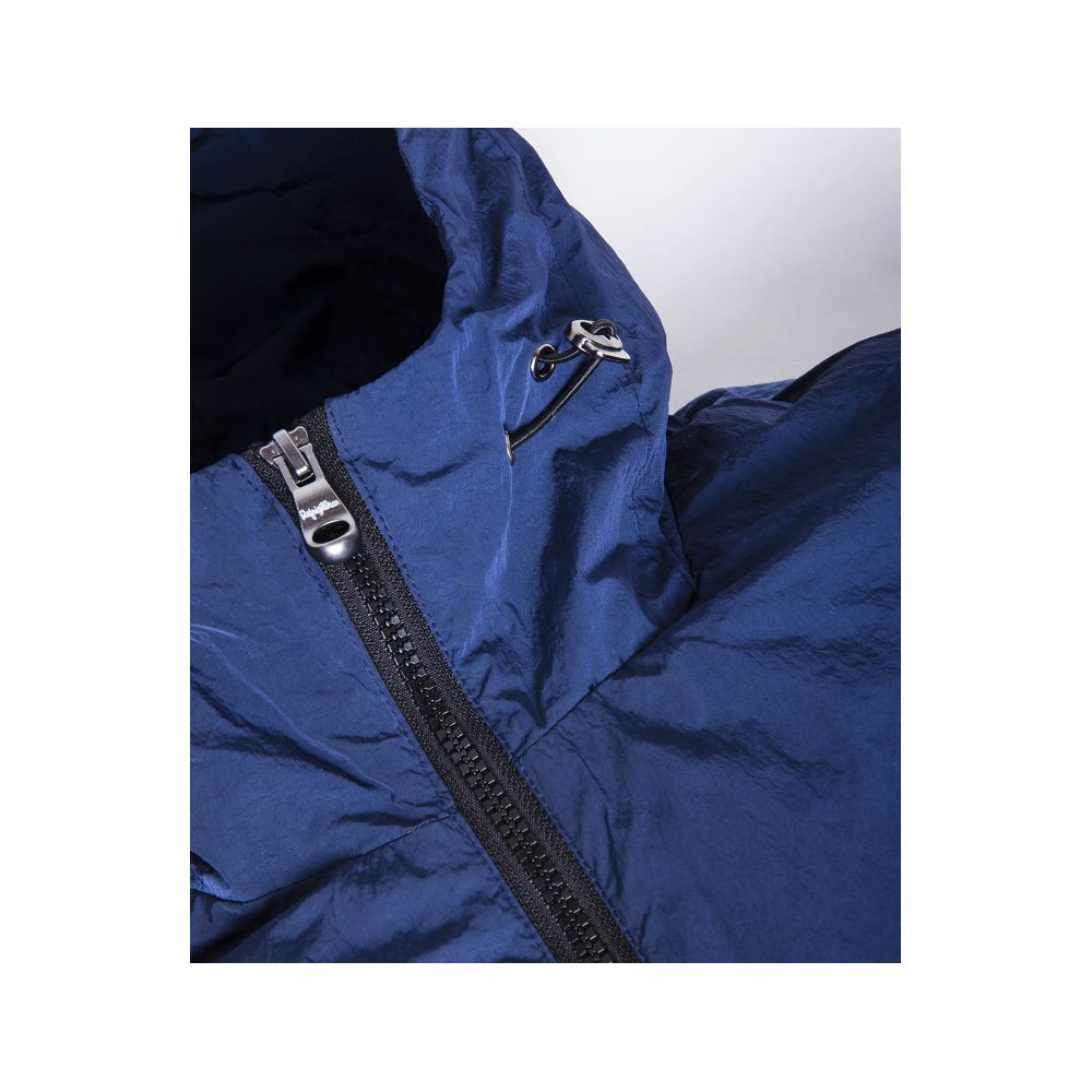 Refrigiwear Blue Polyamide Men's Summer Jacket Refrigiwear