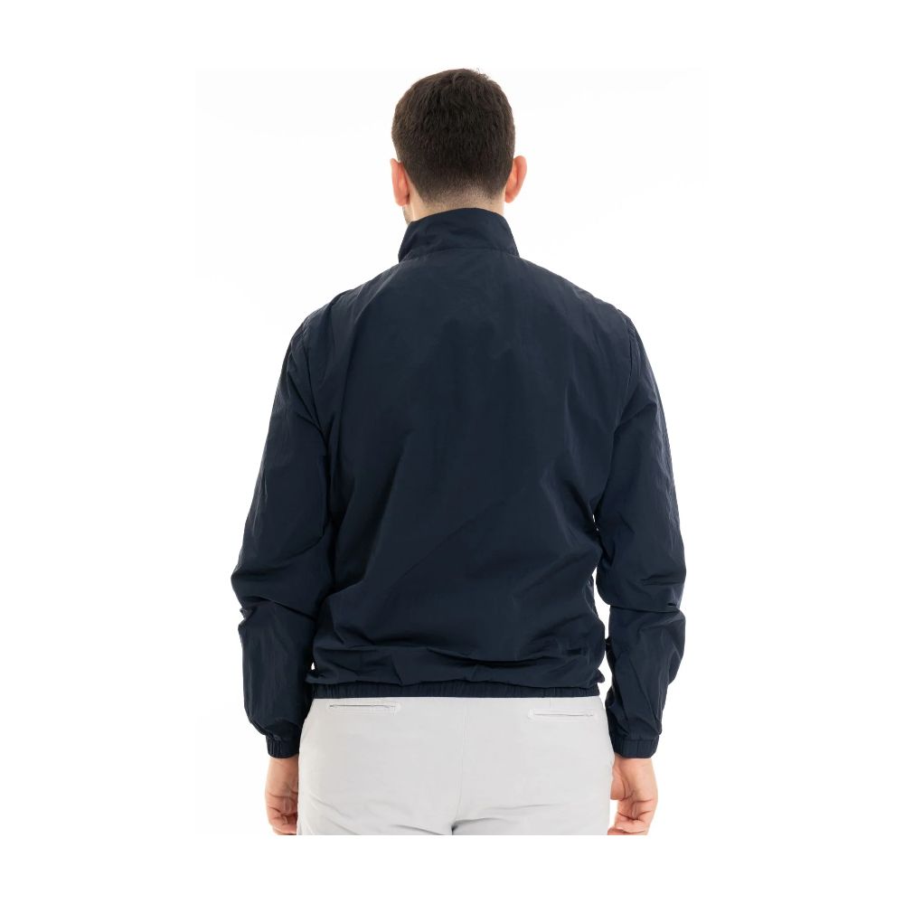 Refrigiwear Blue Polyamide Men Jacket Refrigiwear