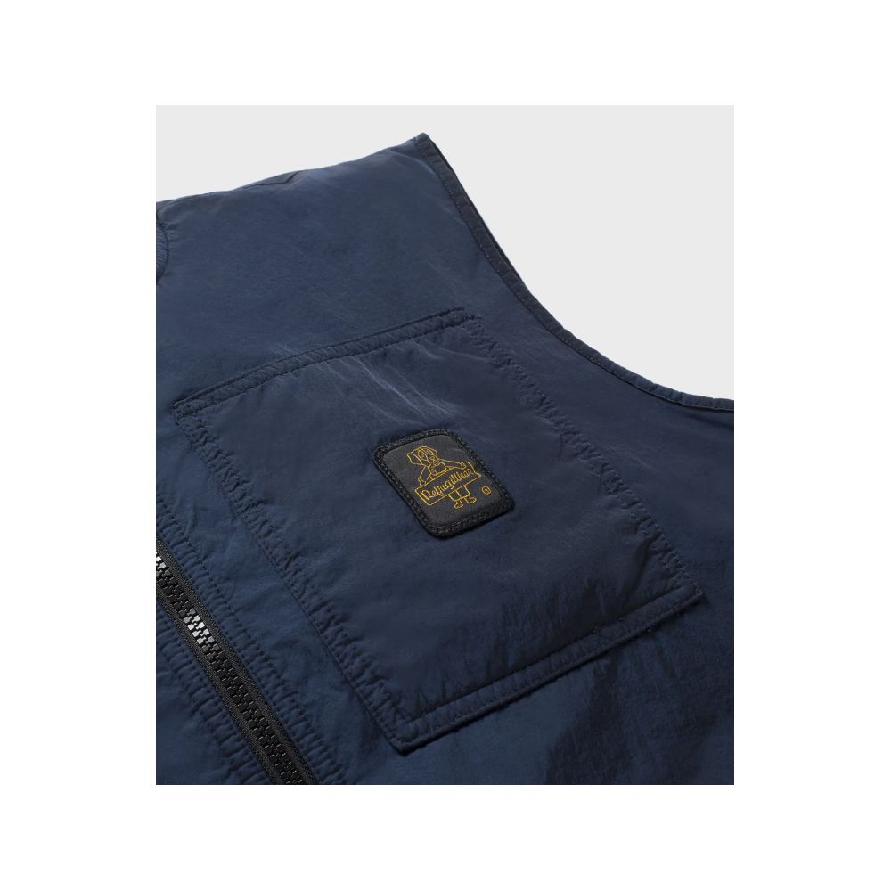 Refrigiwear Blue Polyamide Vest Refrigiwear
