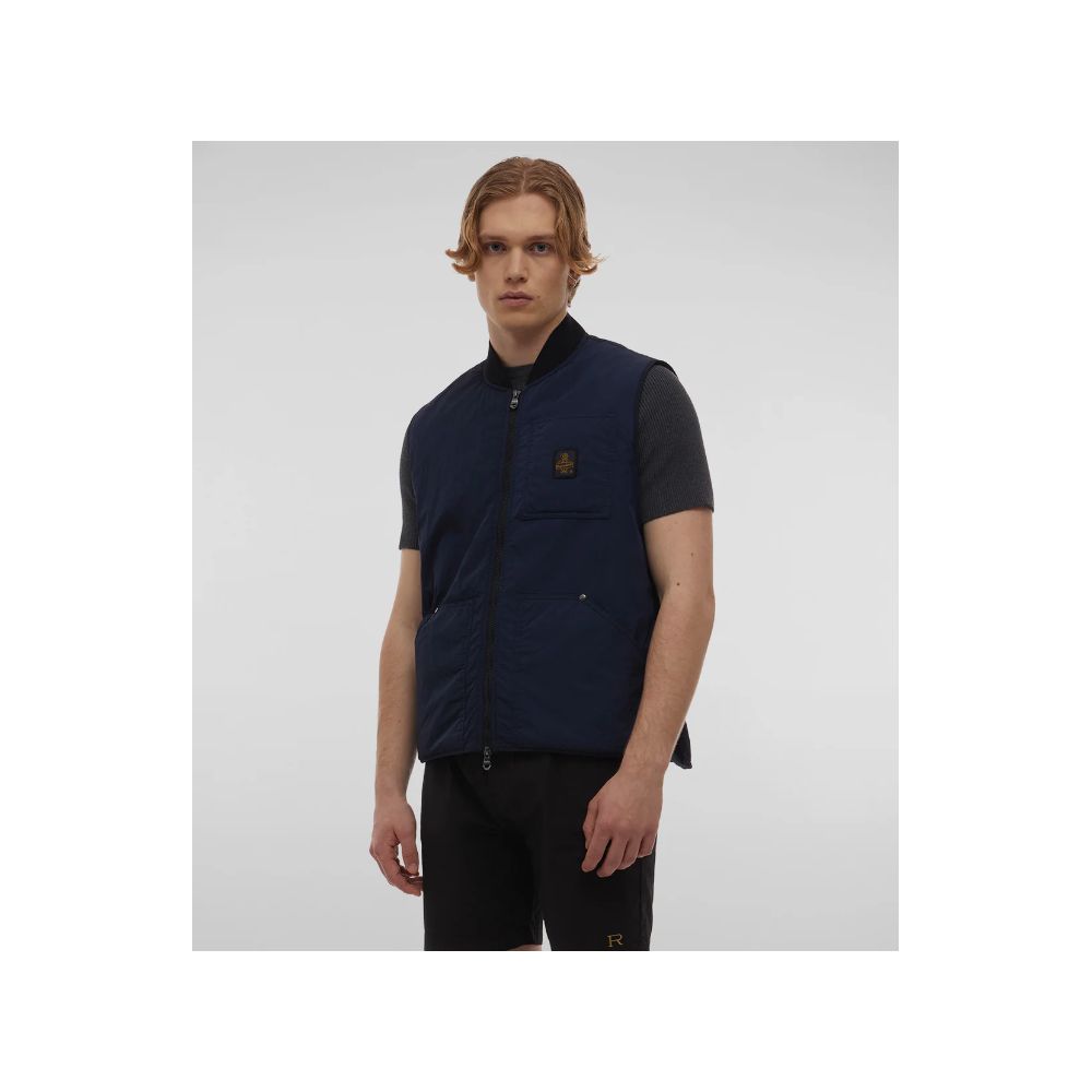 Refrigiwear Blue Polyamide Vest Refrigiwear