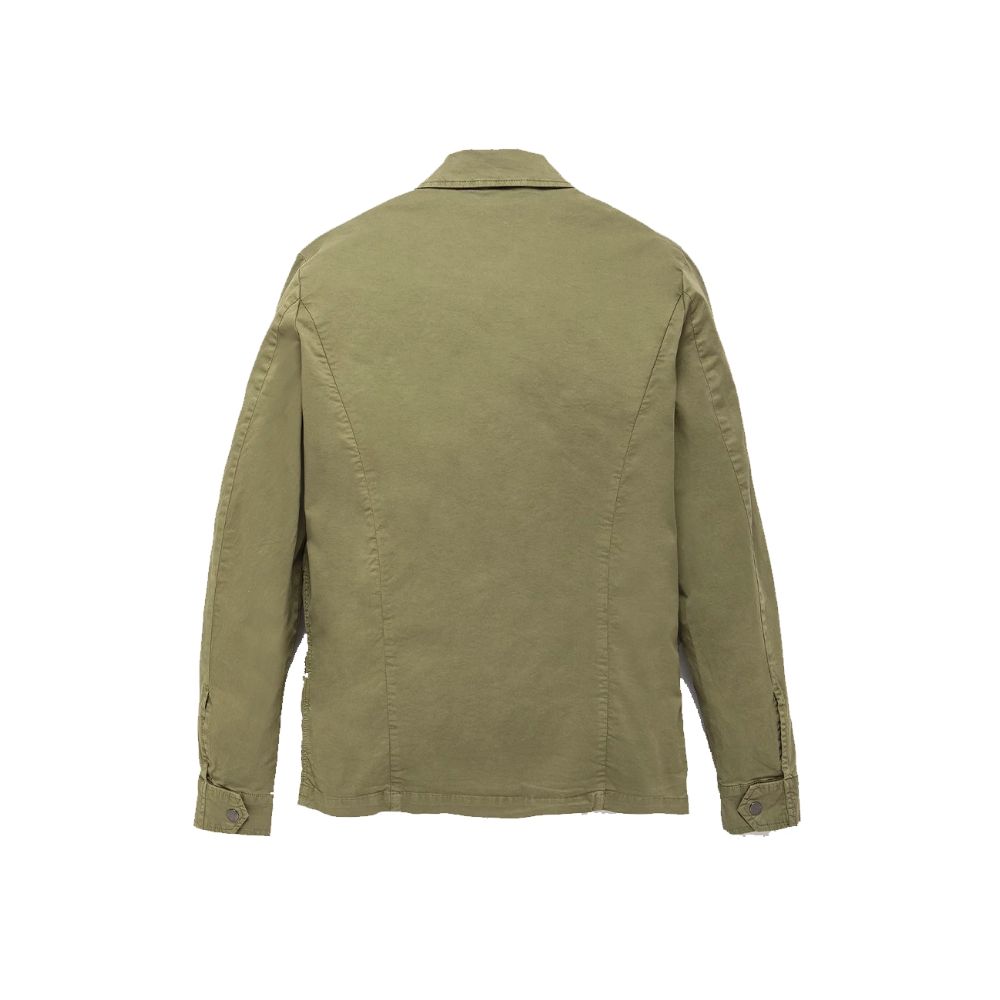 Refrigiwear Green Cotton Jacket Refrigiwear