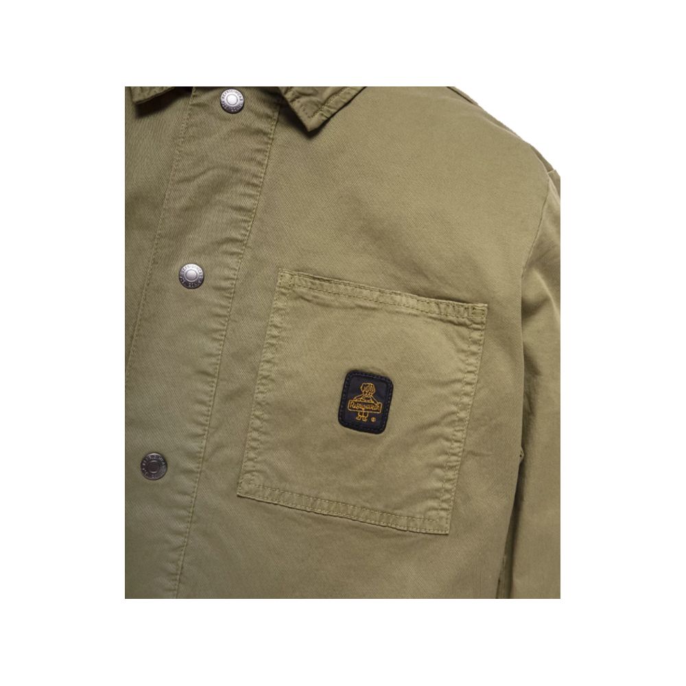 Refrigiwear Green Cotton Jacket Refrigiwear