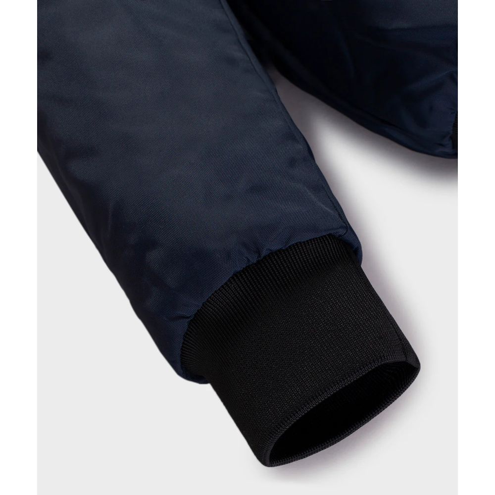 Refrigiwear Blue Polyamide Men Jacket Refrigiwear