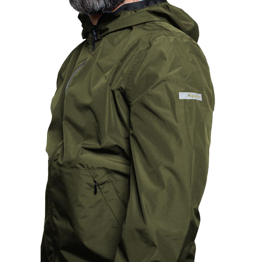 Refrigiwear Green Nylon Jacket Refrigiwear