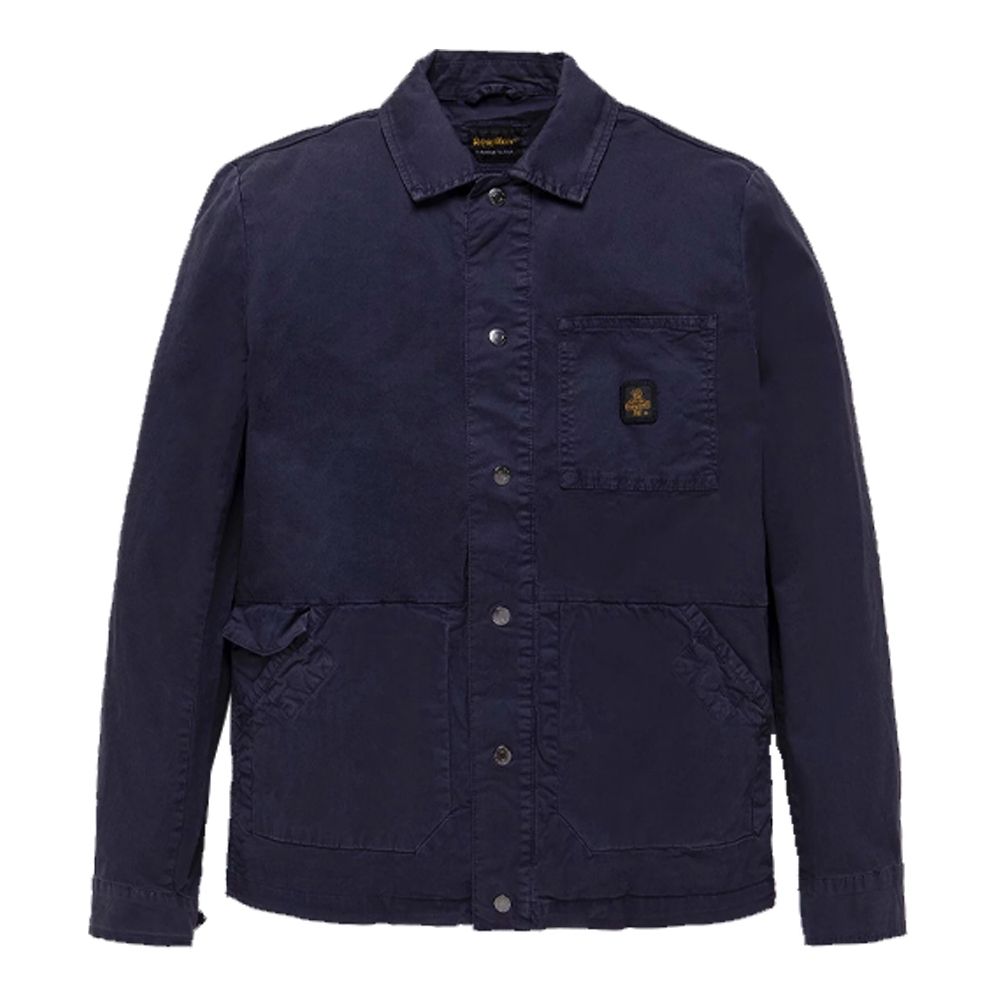 Refrigiwear Blue Cotton Jacket Refrigiwear