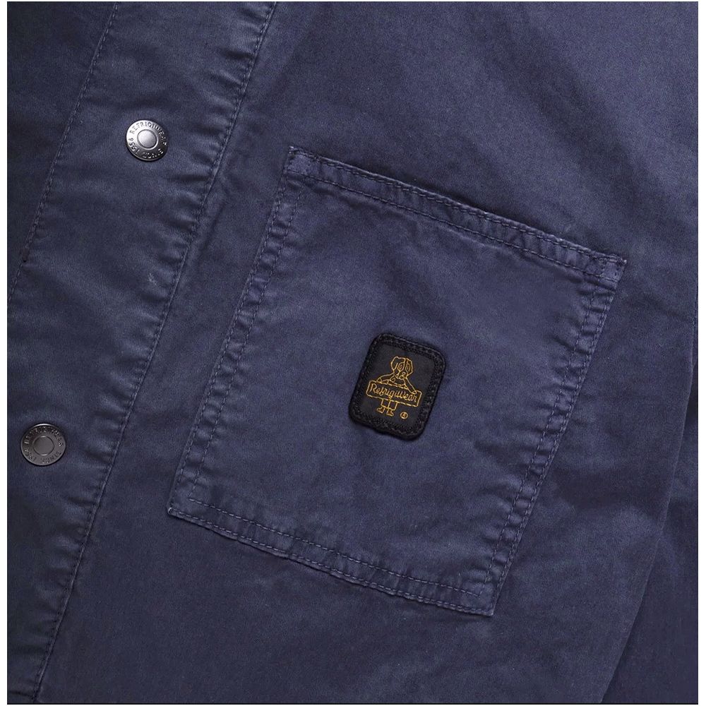 Refrigiwear Blue Cotton Jacket Refrigiwear