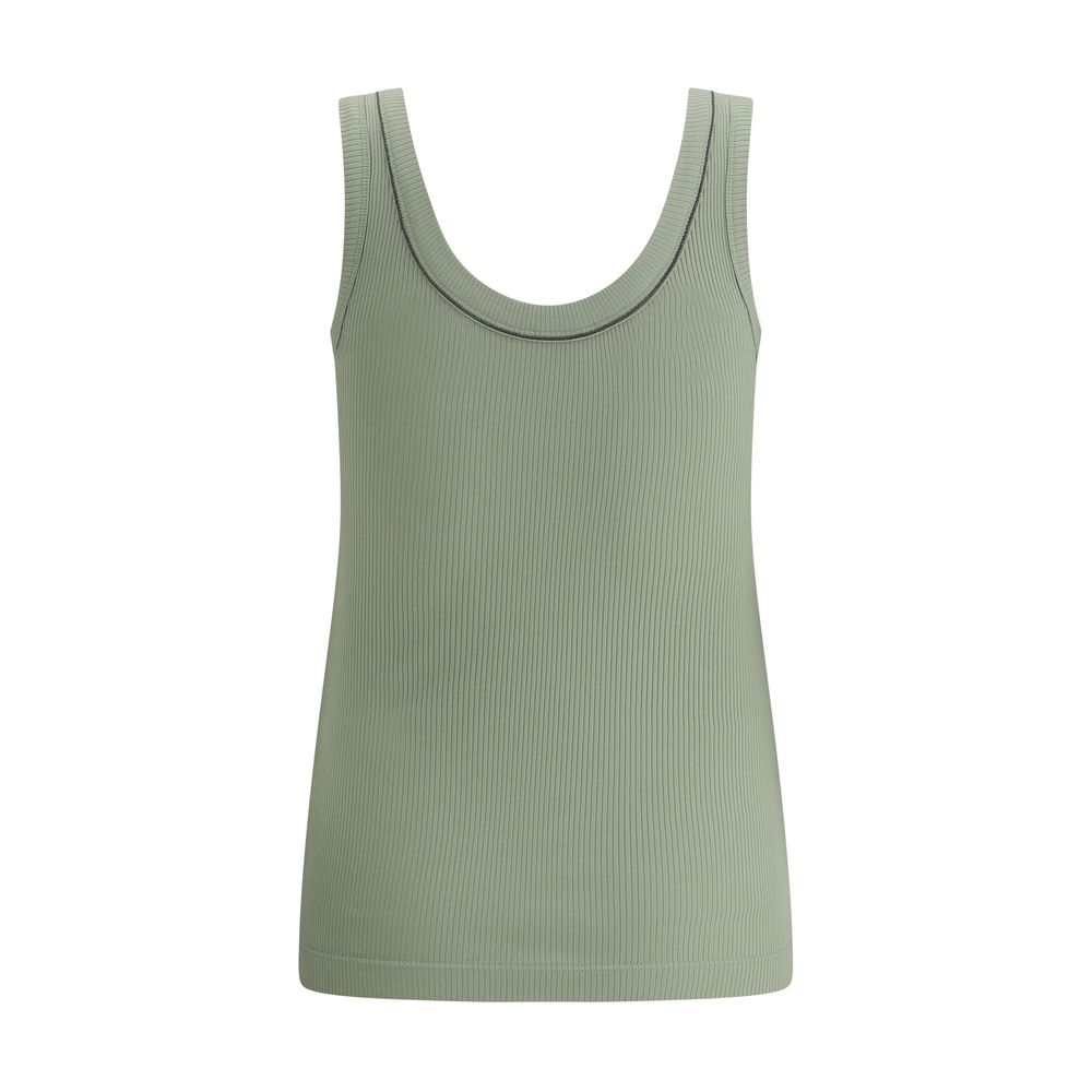 Brunello Cucinelli Ribbed Top Brunello Cucinelli
