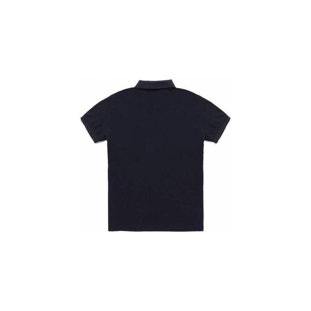 Refrigiwear Blue Cotton Polo Shirt Refrigiwear