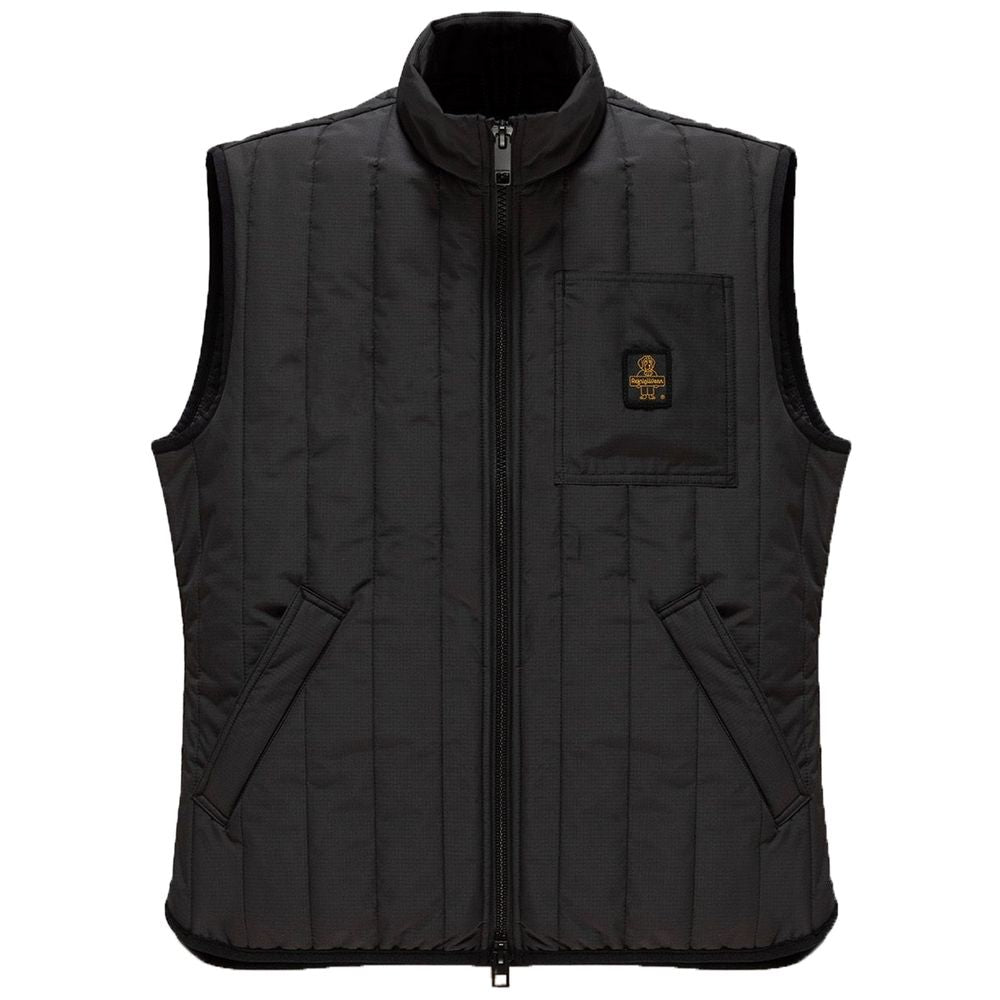 Refrigiwear Black Polyester Vest Refrigiwear