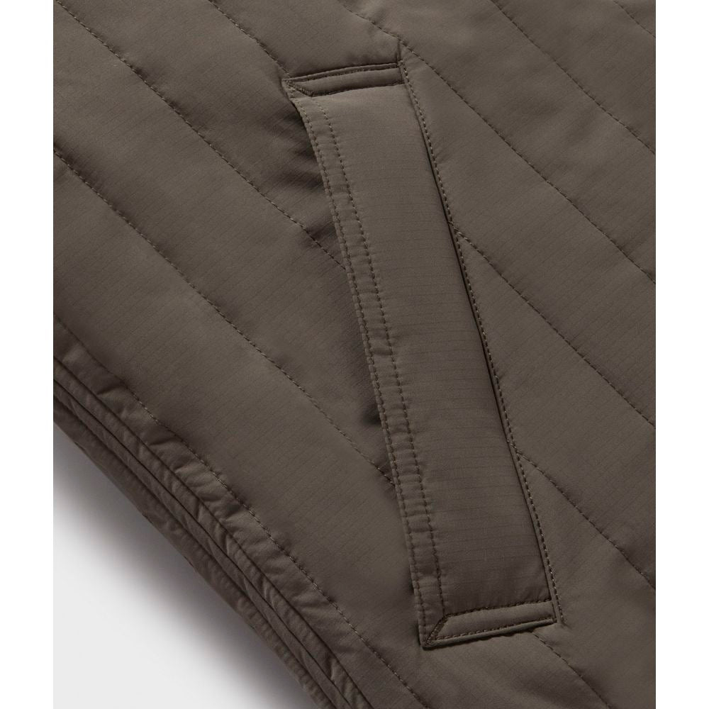 Refrigiwear Gray Polyester Men Vest Refrigiwear