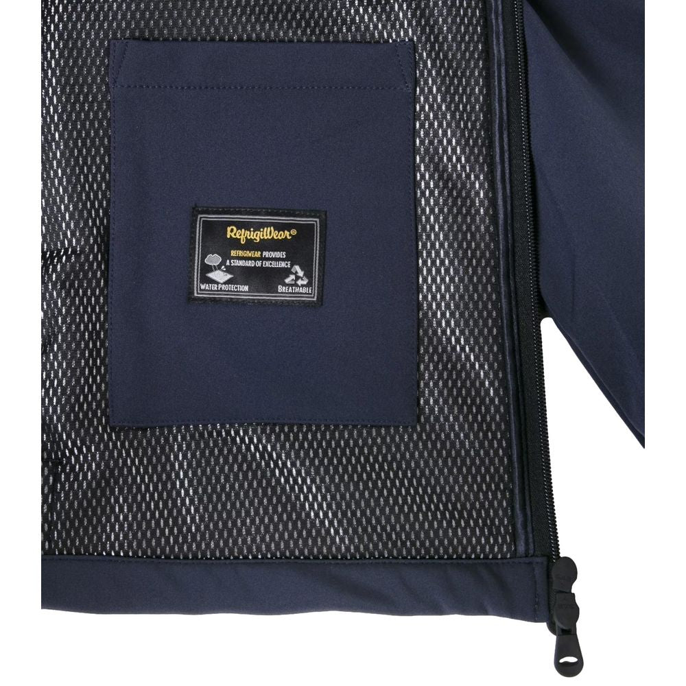 Refrigiwear Blue Nylon Jacket Refrigiwear