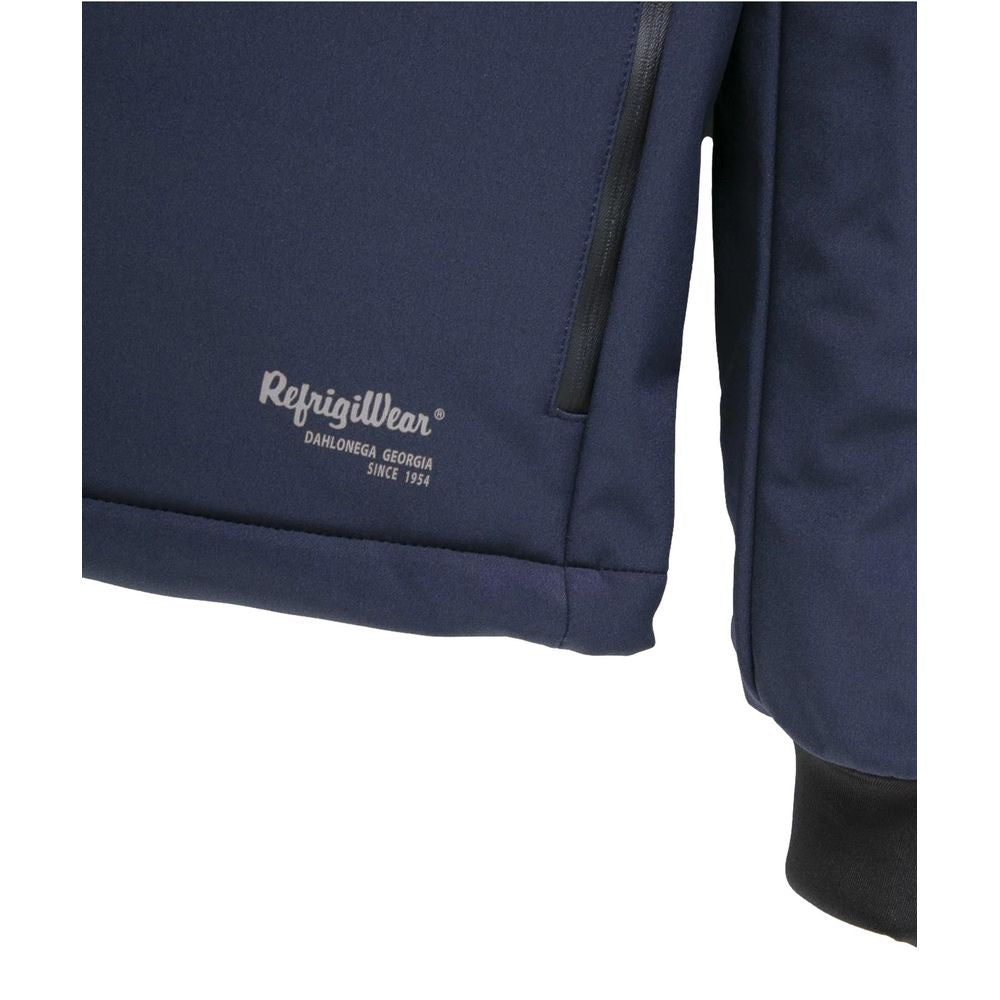 Refrigiwear Blue Nylon Jacket Refrigiwear