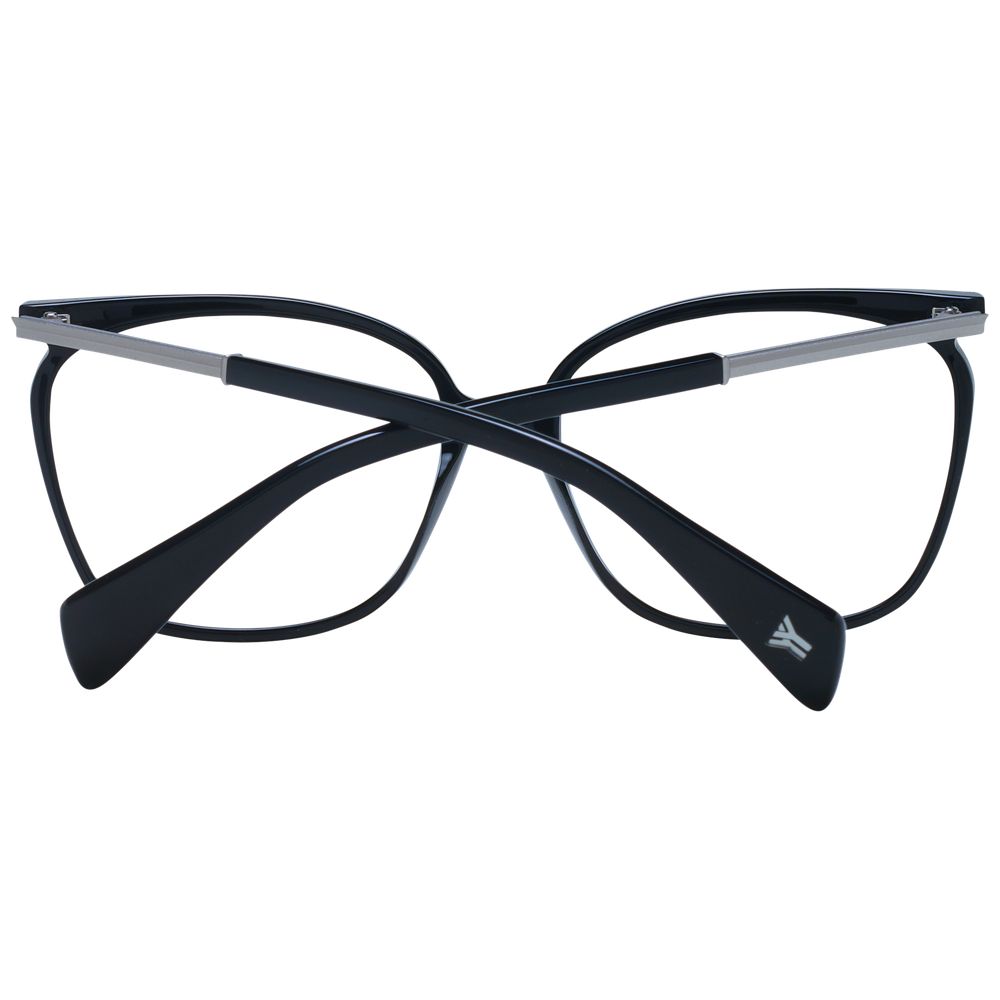 Yohji Yamamoto Black Acetate Glasses Frames