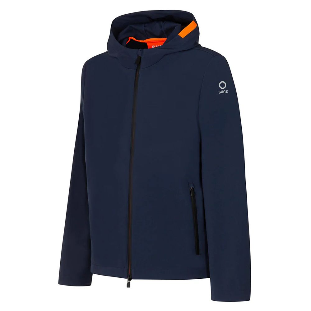 Suns Blue Polyester Jacket Suns