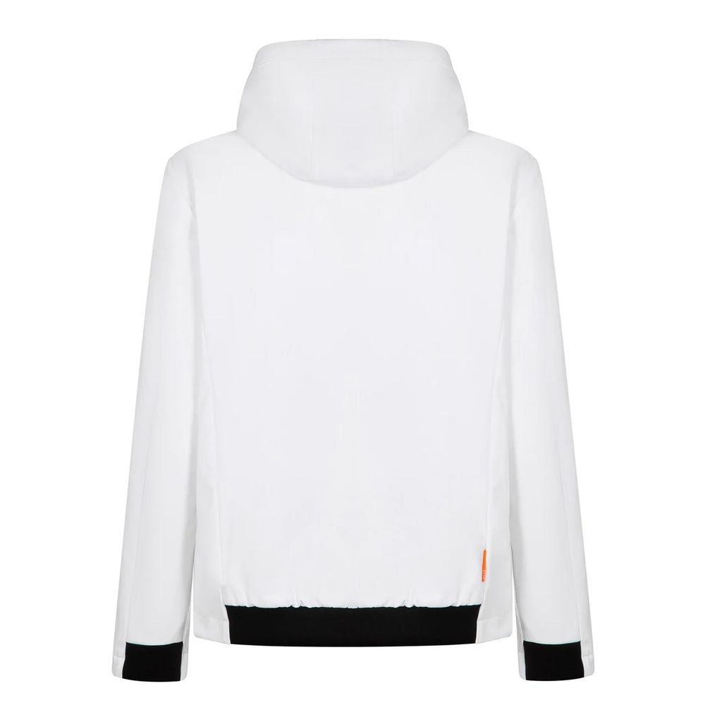 Suns White Polyester Jacket Suns