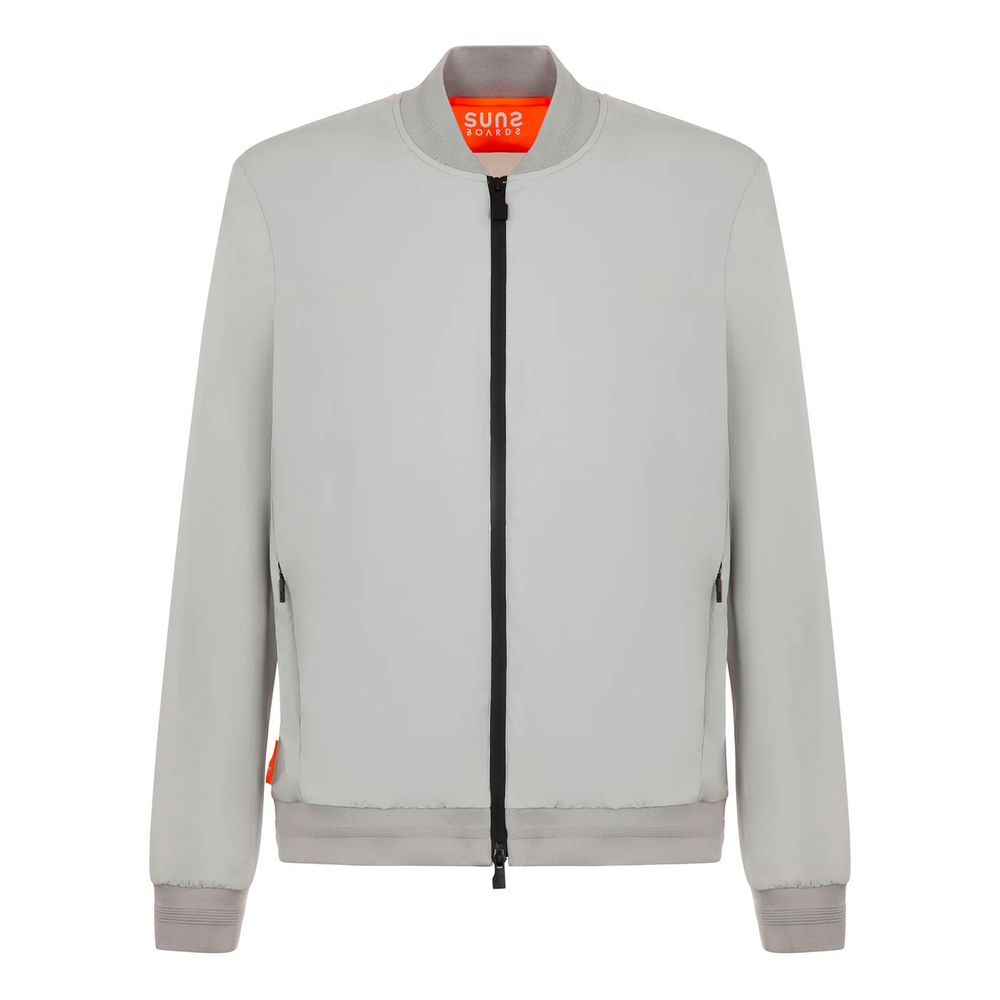 Suns Brown Nylon Men's Stretch Jacket Suns