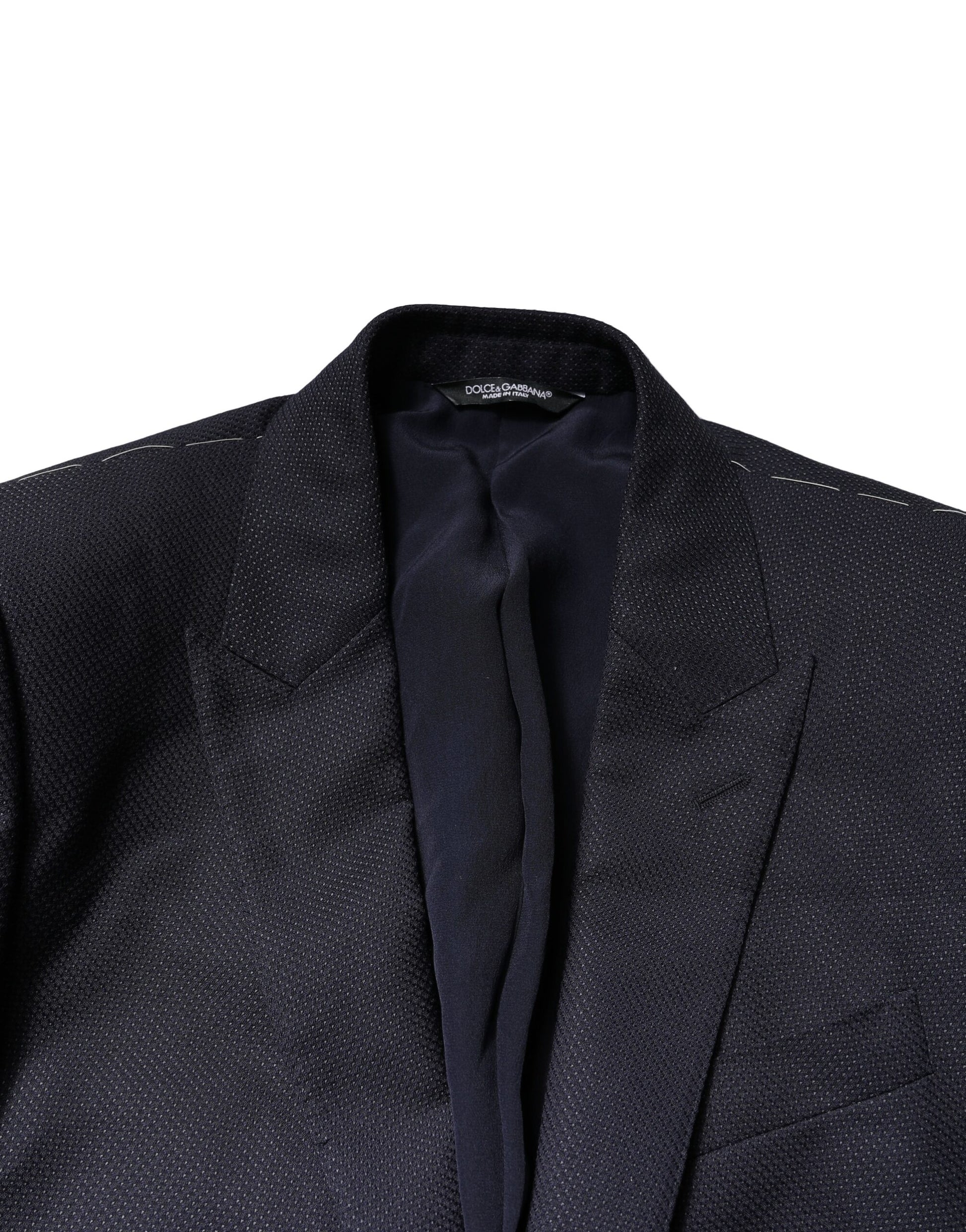 Dolce & Gabbana Black Fantasy MARTINI 3 Piece Formal Suit Dolce & Gabbana