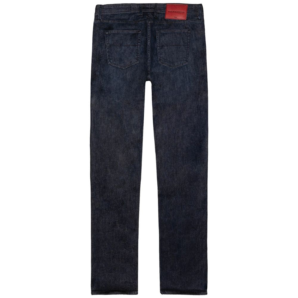 Tramarossa Blue Cotton Jeans & Pant Tramarossa