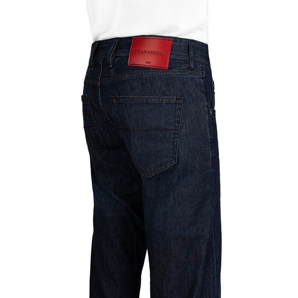Tramarossa Blue Cotton Jeans & Pant Tramarossa
