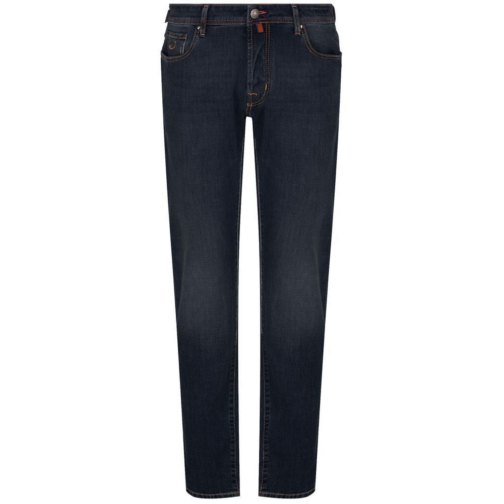 Jacob Cohen Blue Cotton Jeans & Pant Jacob Cohen