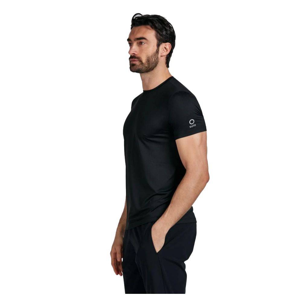 Suns Black Nylon T-Shirt Suns