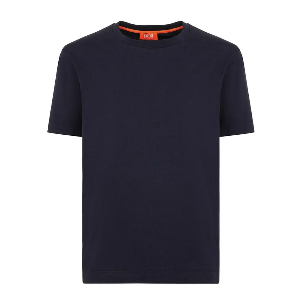 Suns Blue Cotton T-Shirt Suns