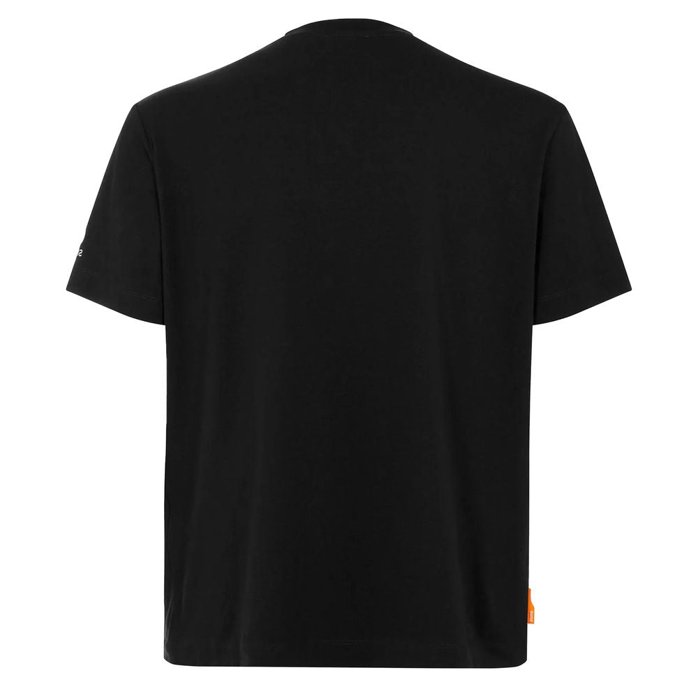Suns Black Cotton Men T-Shirt Suns