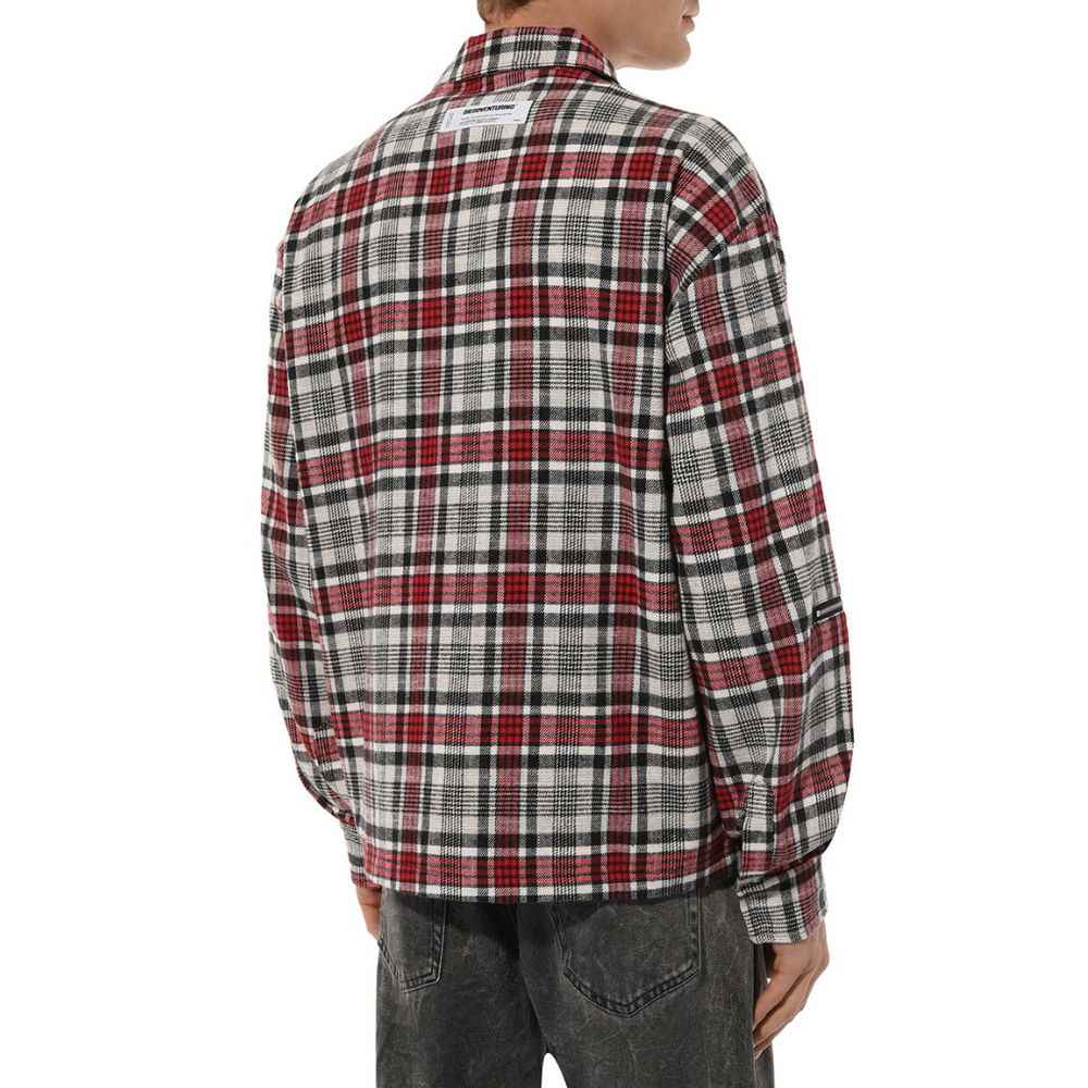 Diego Venturino Multicolor Cotton Jacket Diego Venturino
