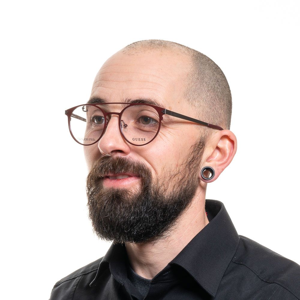 Guess Red Metal Glasses Frames