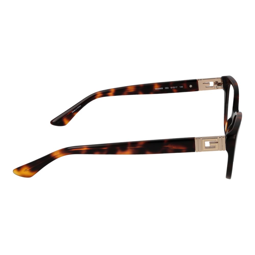 Guess Brown Plastic Glasses Frames