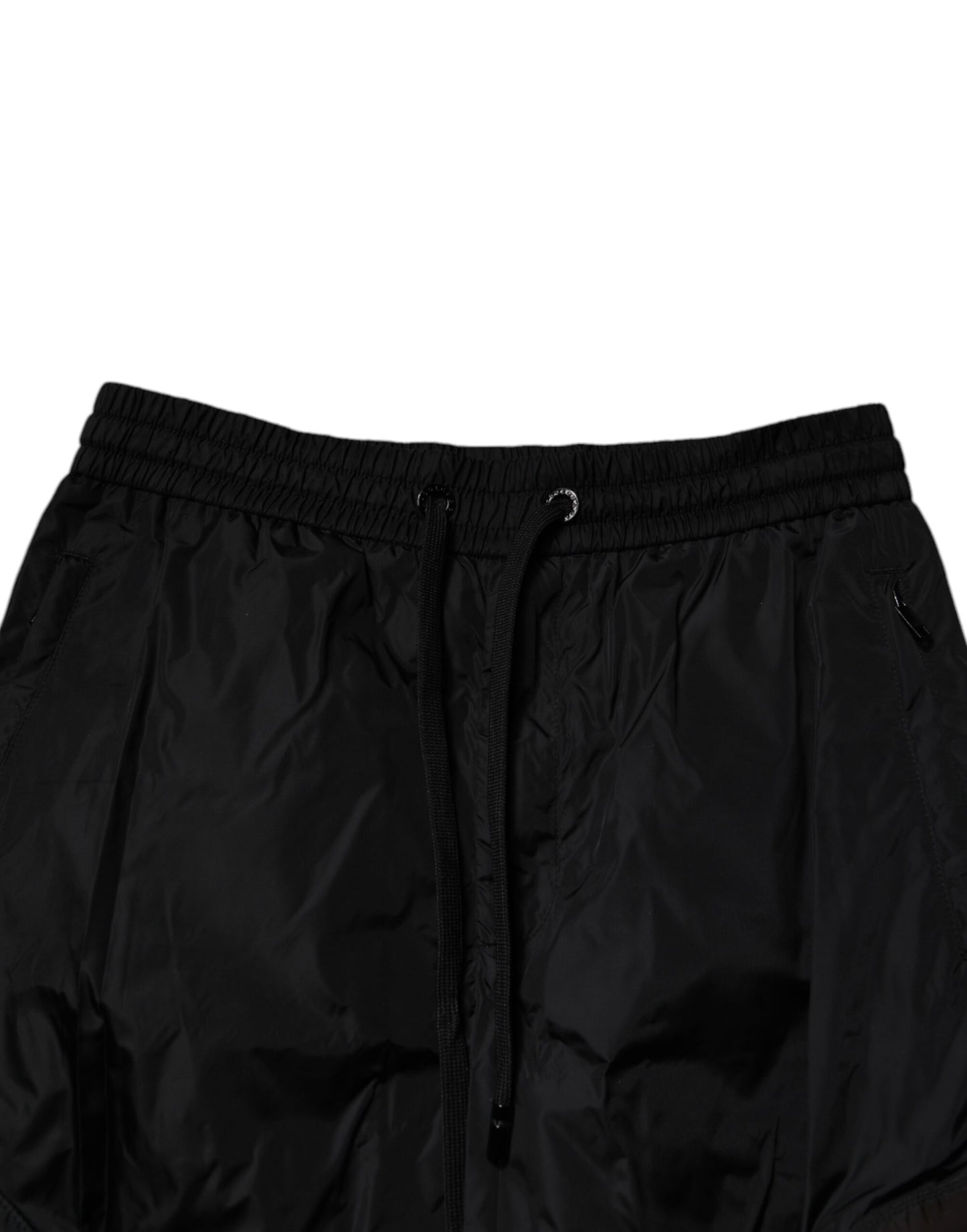 Dolce & Gabbana Black Nylon Cargo Jogger Men Sweatpants Pants Dolce & Gabbana