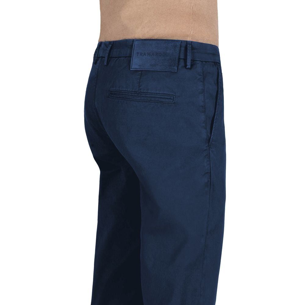 Tramarossa Blue Cotton Jeans & Pant Tramarossa
