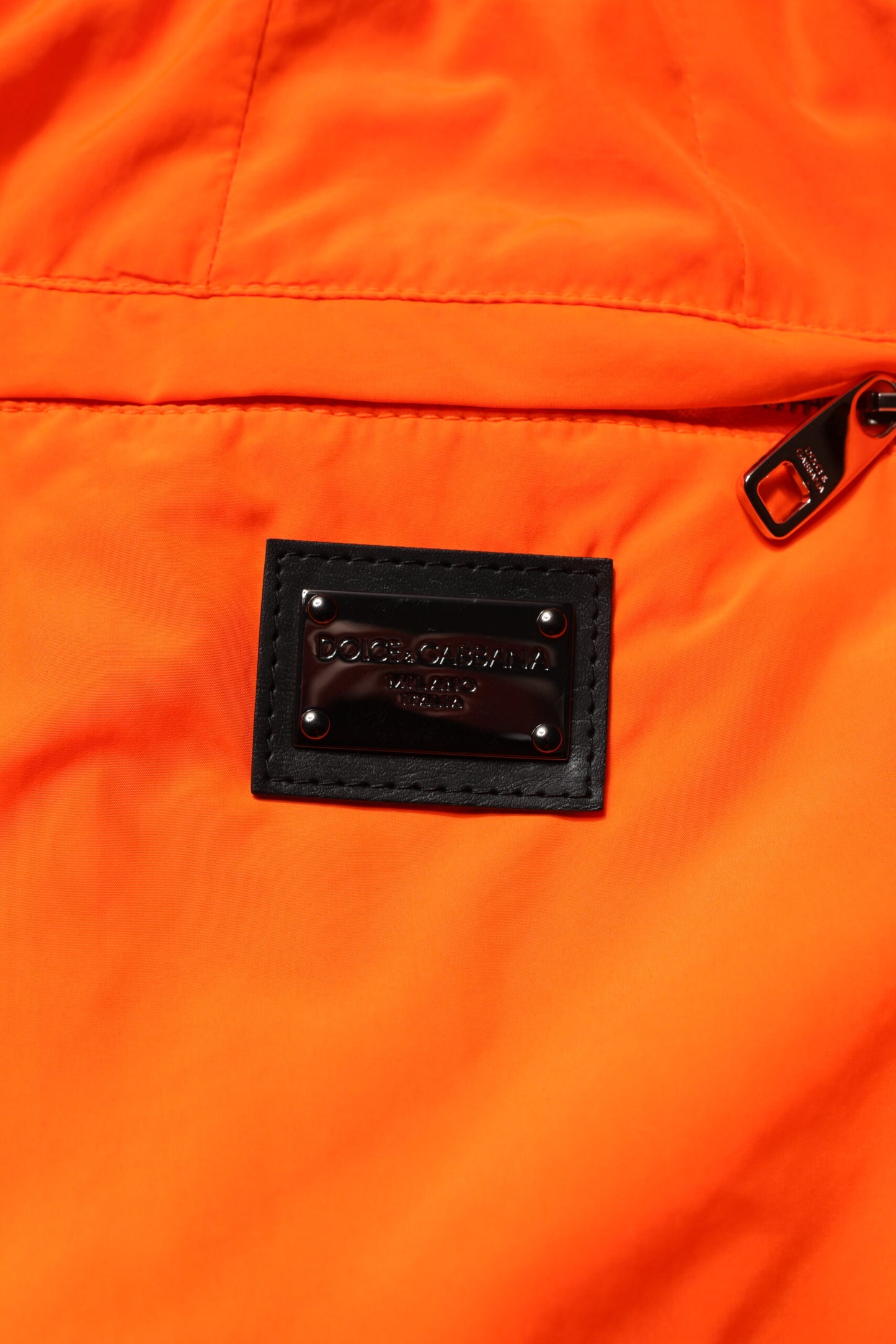 Dolce & Gabbana Orange Polyester Men Jogger Sweatpants Pants Dolce & Gabbana