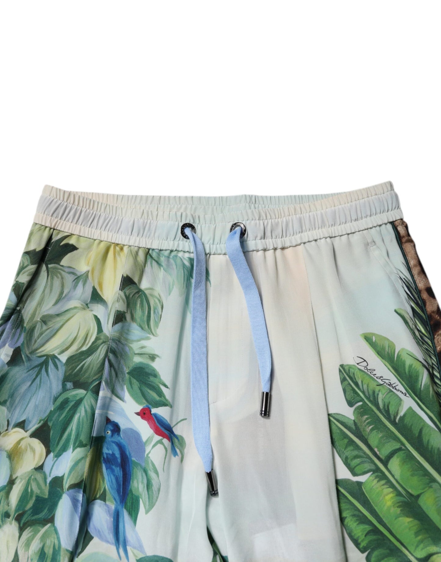 Dolce & Gabbana Multicolor Tropical Jogger Sweatpants Pants Dolce & Gabbana