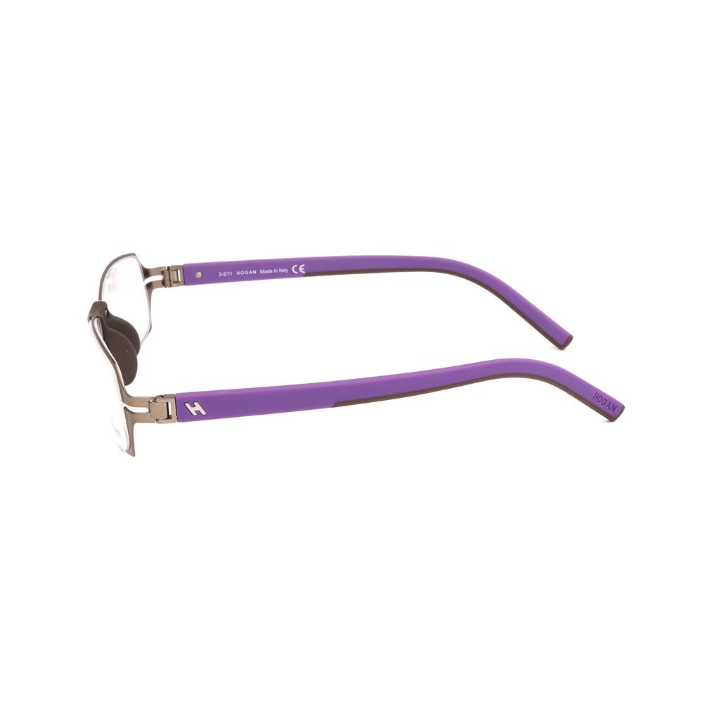 Hogan Brown Metal Glasses Frames