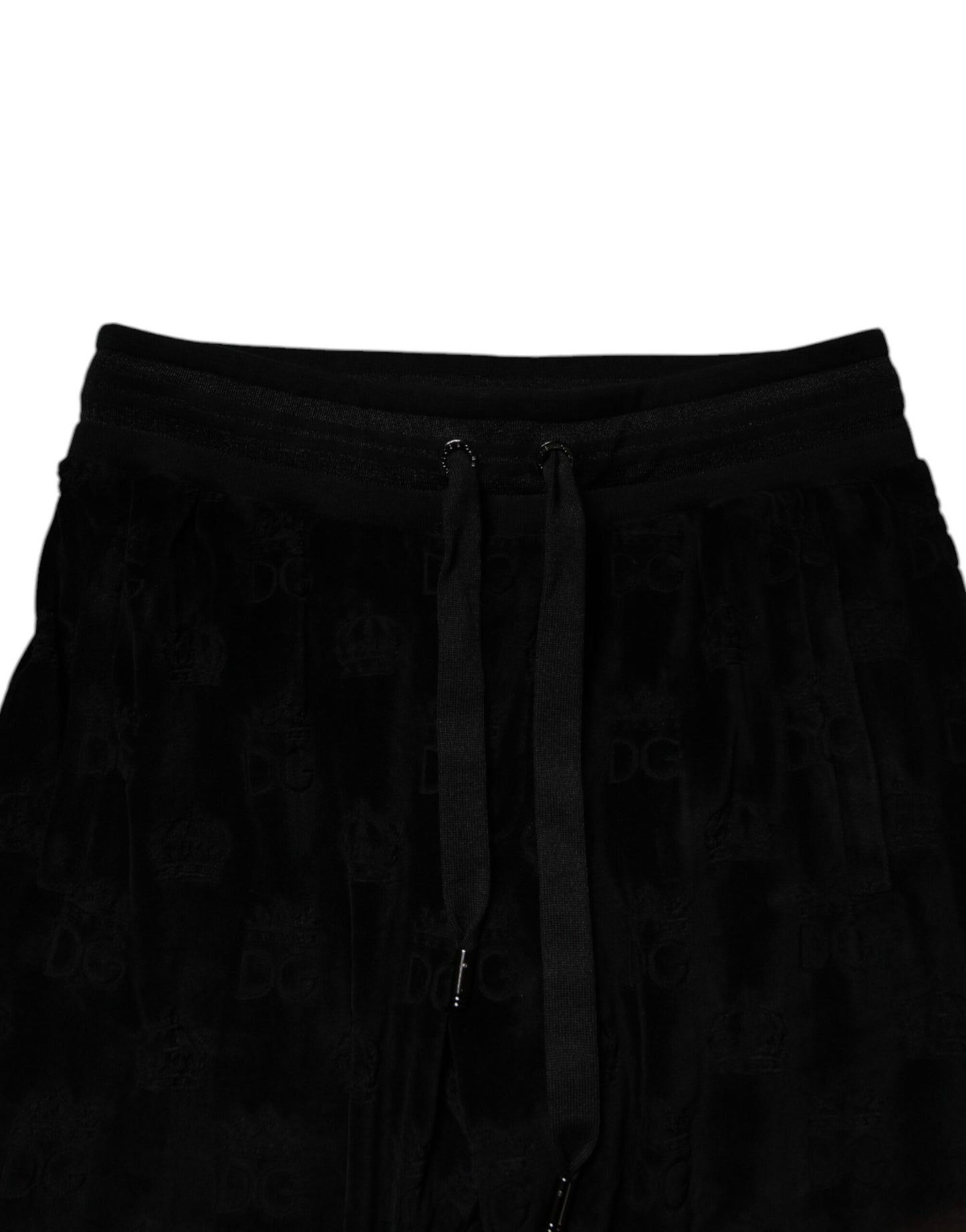 Dolce & Gabbana Black Cotton Jogger Men Sweatpants Pants Dolce & Gabbana