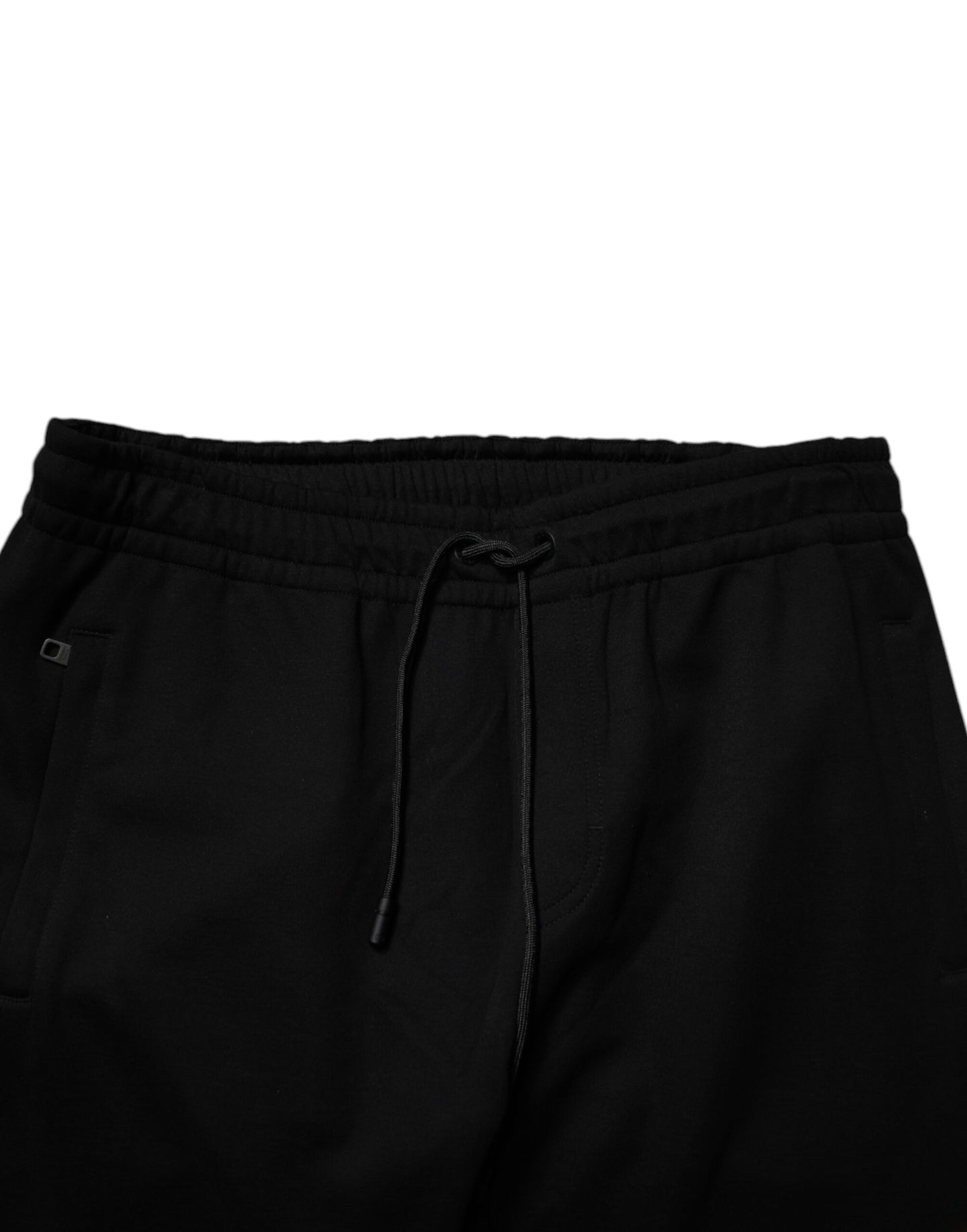 Dolce & Gabbana Black Cotton Blend Jogger Sweatpants Pants Dolce & Gabbana