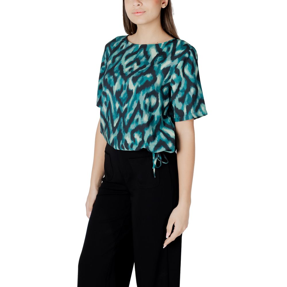Street One Green Viscose Blouse Street One