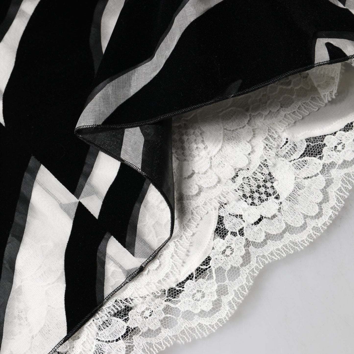 Dolce & Gabbana Black White Zebra A-line Sheath Mini Dress