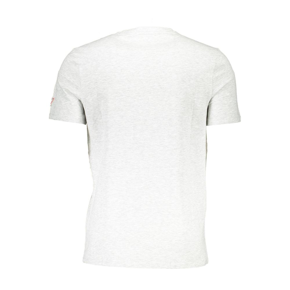 Guess Jeans Gray Cotton Men T-Shirt Guess Jeans