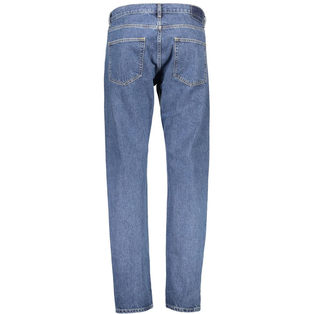 Gant Blue Cotton Men Jeans Gant