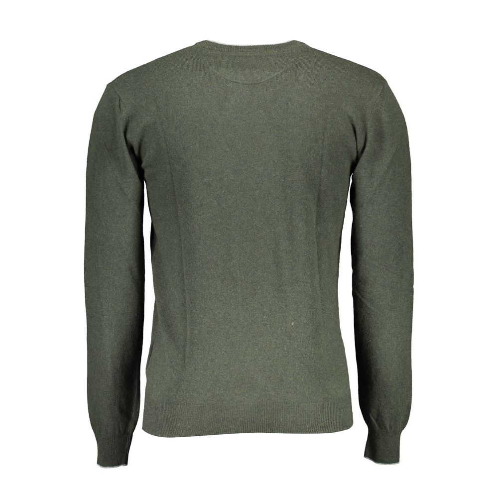 U.S. POLO ASSN. Green Wool Men Sweater U.S. POLO ASSN.