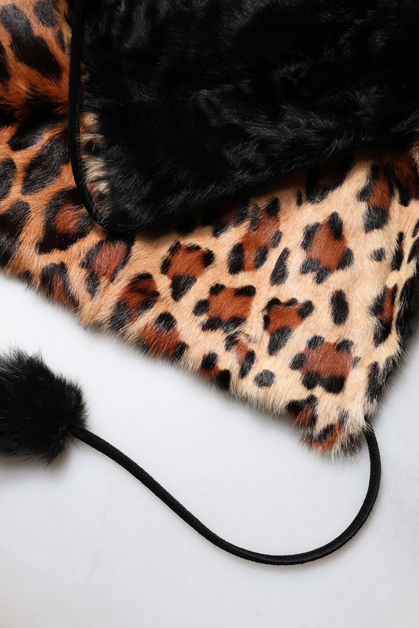 Dolce & Gabbana Black Lamb Fur Short Women Coat Jacket Dolce & Gabbana